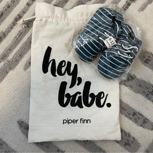 Piper Finn Soft Sole Leather Baby Oxford Shoes